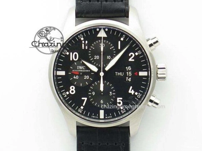 MIROTIME 0129 Pilot Black Ace BLSF 1:1 Best Edition White Lume Dial on Black Nylon Strap MIYOTA OnTrend 7021